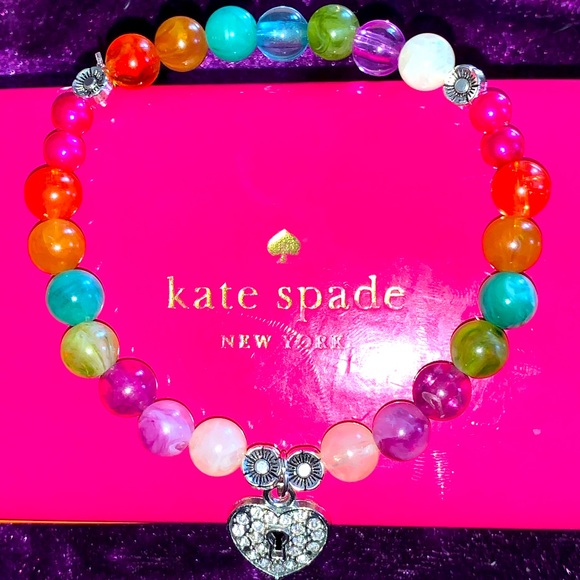 🧿2/$15🧿 NIB/NWT One Sz Love Chakra Beaded Stretch Bracelet - Picture 2 of 15